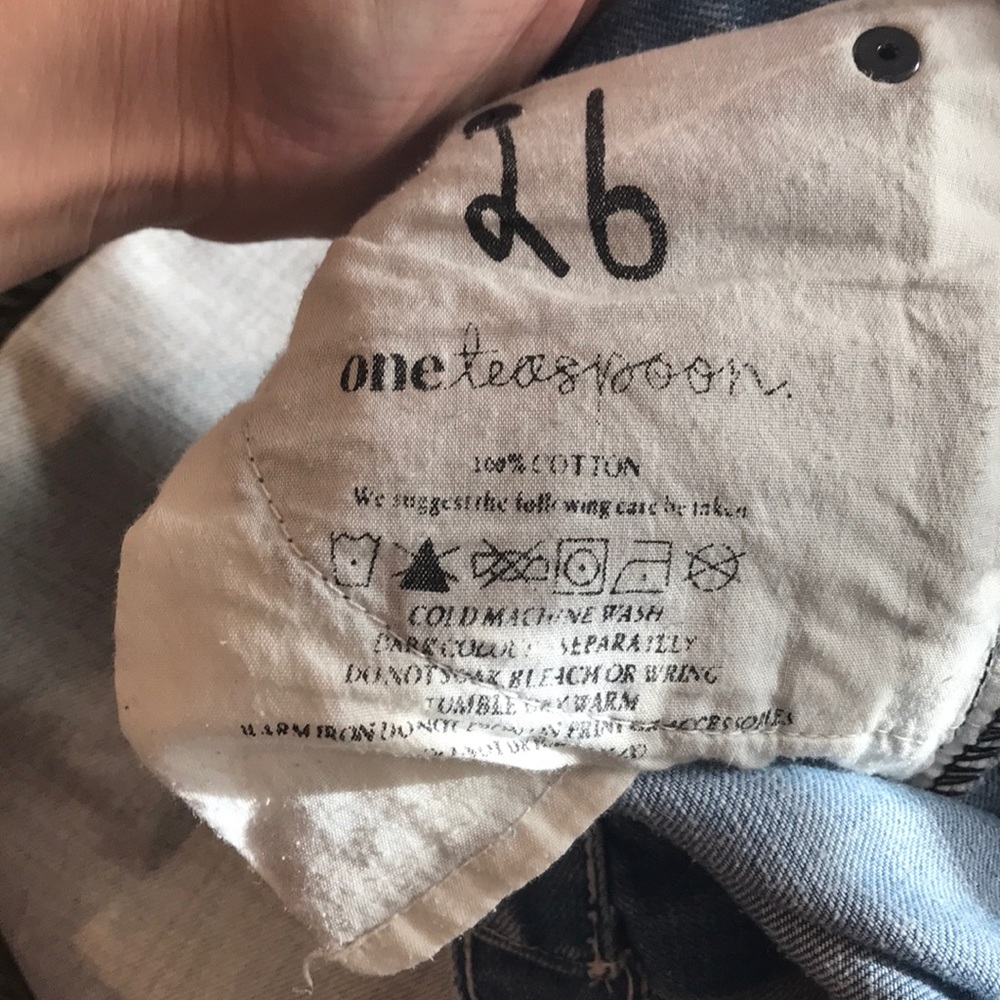 One Teaspoon destroyed denim - Picture 3 of 6